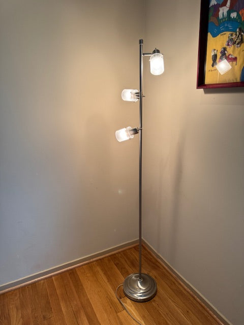 Three Bulb Contemporary Floor Lamp KV232-73