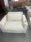 Homebody - Cushy Inc Coconut Linen Chair Loveseat w Recliner FFE-1023