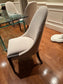 Set of 6 Caracole Classic Natural Beige Dining Side Chairs KP-1