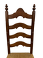 9 Ladderback Vintage Rush Seat Dining Chairs EK221-192