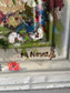 Mladen Novak Tin Panel Painting of Flowers on Tin LC207-27