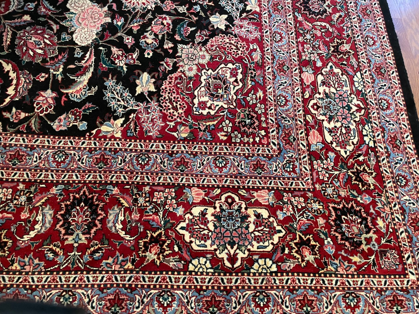 Hand Woven Knotted 100% Wool Pakistani Rug KW214-14