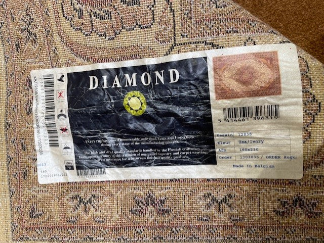 Diamond Belgium Hand Loomed 5x7 Area Rug DS227-6