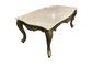 French Gilded Coffee Table w Faux Marble Top DS227-15