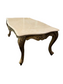 French Gilded Coffee Table w Faux Marble Top DS227-15