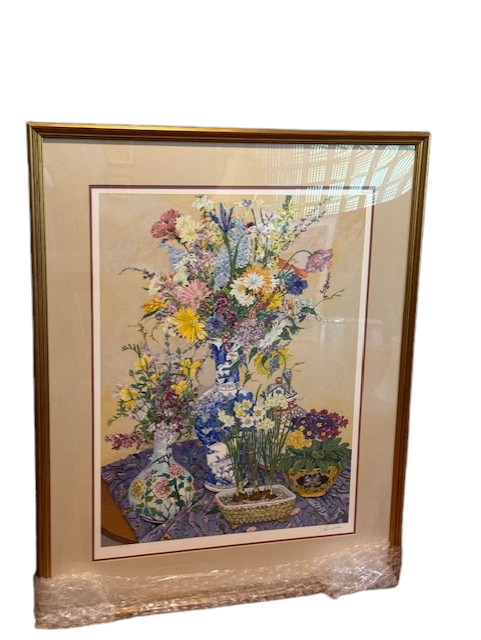 John Powell "Thoughts of Spring" Original Serigraph AP Signed Numbered Art SH265-17