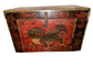 Pair 1800s Rare Antique Chinese Hand Painted Wedding Boxes SH265-26