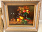 Riccardo Bianchi Still Life Painting on Canvas Signed & Framed ED41-4