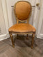5 Gold Leaf Louis XVI Style Dining Side Chairs SL86-2