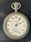1921 Silverode Railroad Elgin Stainless Steel Pocket Watch HH191-2