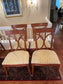 4 Biedermeier Style Upholstered Dining Side Chairs TM193-5