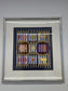 Mid 20th Century Yaacov Agam 'Vertical Midnight' Serigraph Print Signed SH265-38