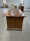 Executive Partners Double Pedestal Brass Hardware Solid Wood Desk EK221-36