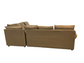 Bassett Sofa Sectional Rolled Arm 2 Pc Couch EK221-73