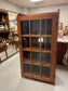 Mission Style Wood CF Kent Glass Front Bookcase  EK221-76