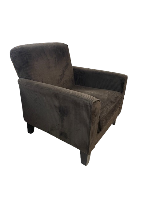 Brown Corduroy Accent Chair EK221-81