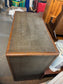 Mid Century 2 Door Leather Edge Cabinet EK221-90