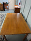 Mid Century Modern Furbo Teak Extension Table Danish EK221-92