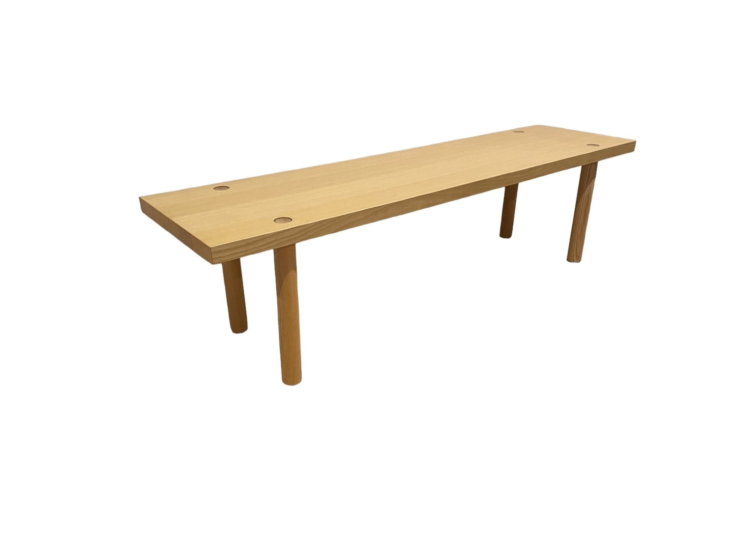 Ikea Scandinavian Wood Bench LC207-8