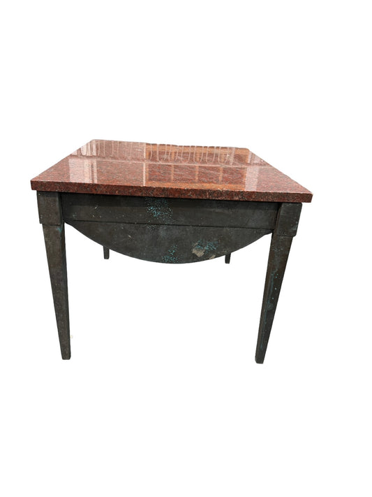 Iron Marble Top Outdoor Coffee Table EK221-223