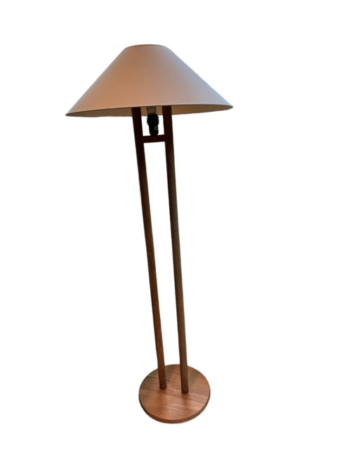 Mid Century Modern Danish Wood Floor Lamp KV232-34