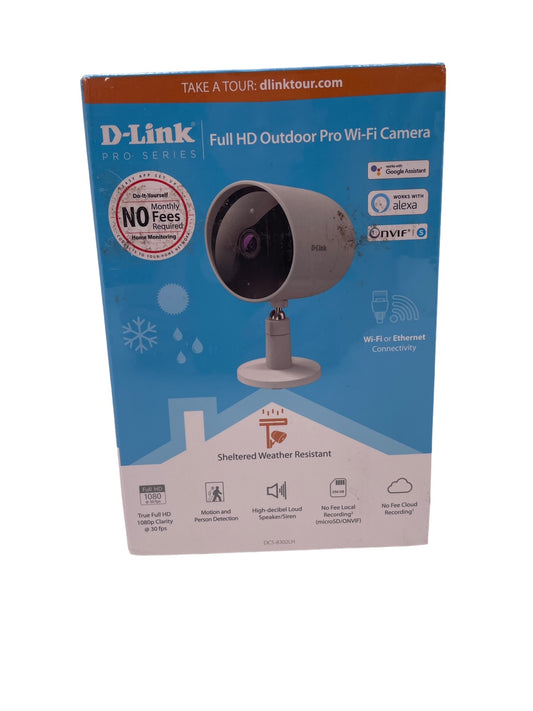 Pair D-Link Pro Series Full HD Outdoor Pro Wi-Fi Camera DCS-8902LH MH197-8