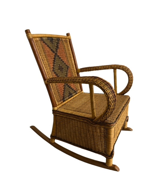 Ratan Bent Arm Rocker Chair KV232-43