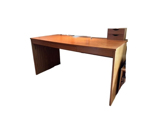 Mid Century Teak Center Drawer Desk KV232-76