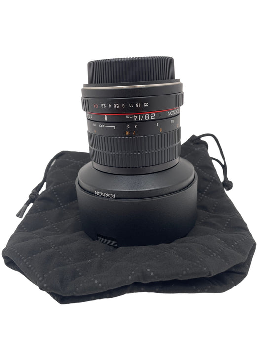 Rokinon 14mm F2.8 Full Frame Ultra Wide Camera Lens MH197-2