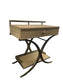 Stanley Windward Dune Weathered Wood Cart Table SM216-6