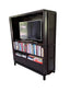 Yumiko Room and Board Black Panel Front TV Cabinet Armoire JV189-5