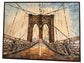 Pair of Large New York Bridge Redolfo Original Paintings ST100-69