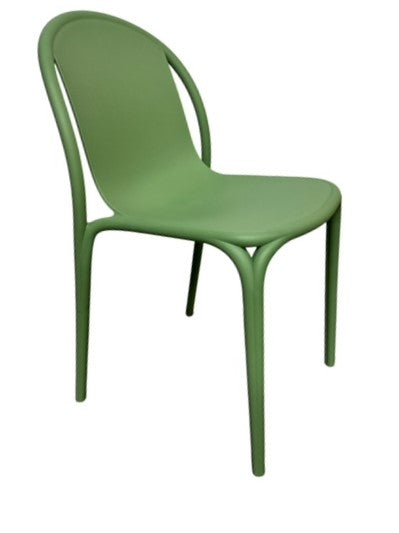 Vondom Modern Brooklyn Stackable Chair (Set of 4) - Pickle Green FFE258-153