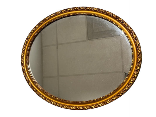 Gold Ornate Oval Framed Mirror EK221-113