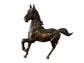 Vintage Japanese Bronze Running Horse Statue Art Sculpture~Signed EK221-237