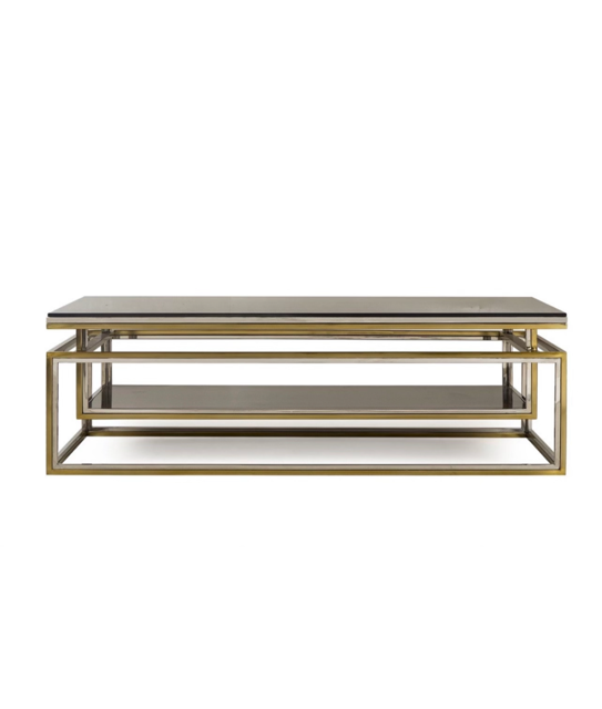 Boyd Drop Shelf Coffee Table w/Smoked Glass (2 avail) HOP104-19