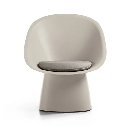Toou Sensu Light Brown Indoor/Outdoor Lounge Chair - No cushion FFE258-166