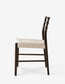 Lulu & Georgia 6 Lauret Ladder Back Beige Padded Seat Dining Chairs FFE-1070