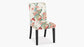 Classic Dining Chair Upholstered Rose Peacock Park Natural FFE258-4