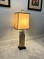 Gold Square Column Sculptural Table Lamp SH134-2