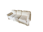 Pennsylvania House Criterion 60 Cream Three Cushion Sofa PD138-16