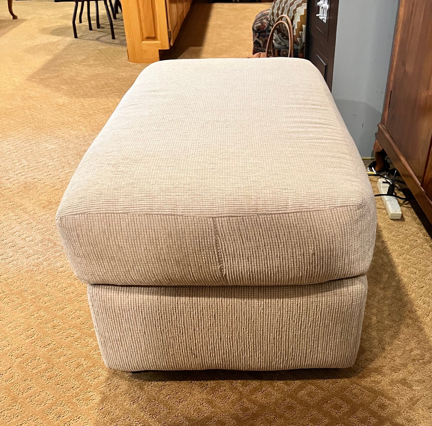 Large Rectangular Upholstered Ottoman -PD138-29