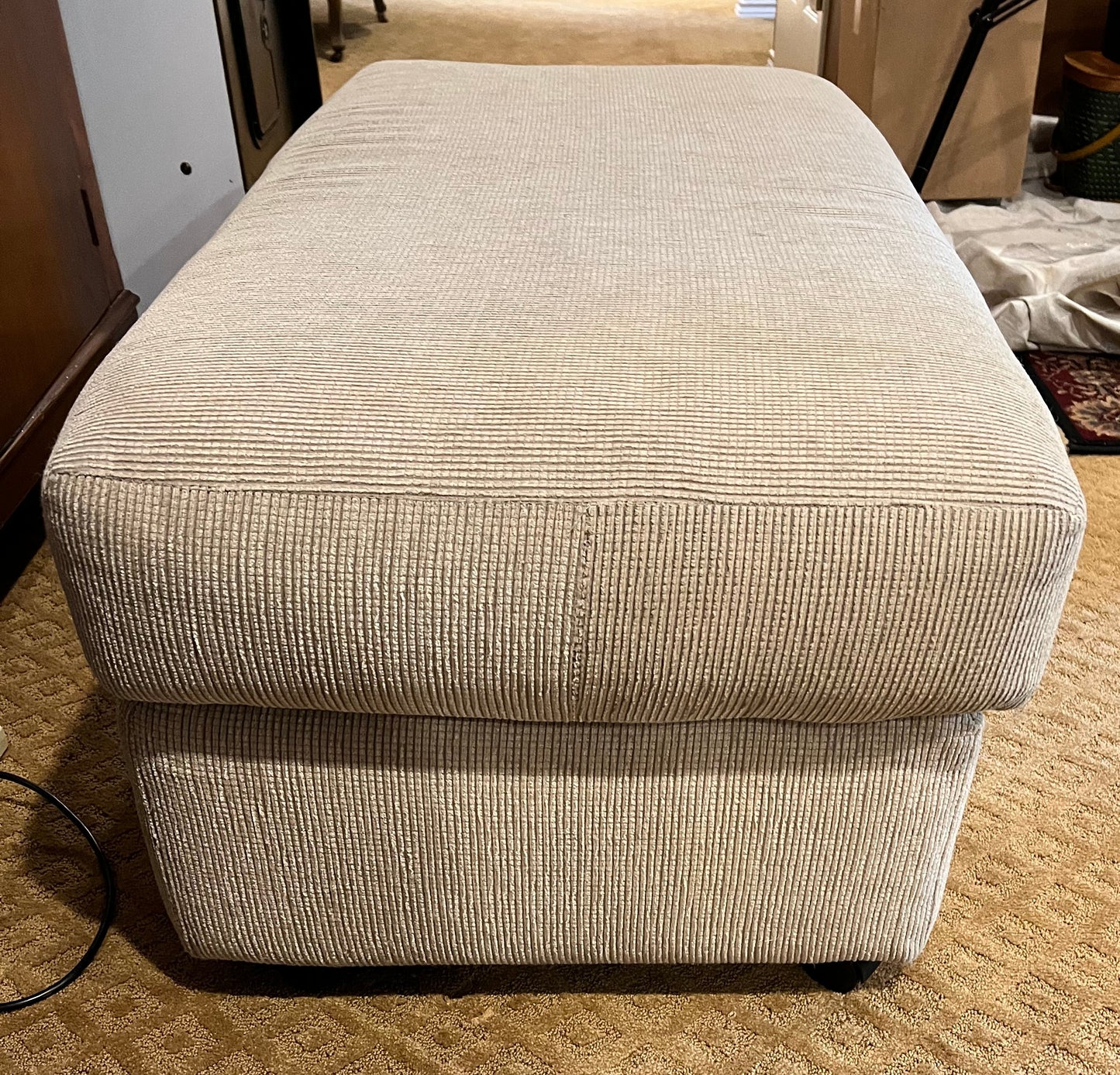 Large Rectangular Upholstered Ottoman -PD138-29