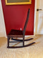 JS Ford & Johnson Co Antique Armless Wood Rocking Chair PD138-43