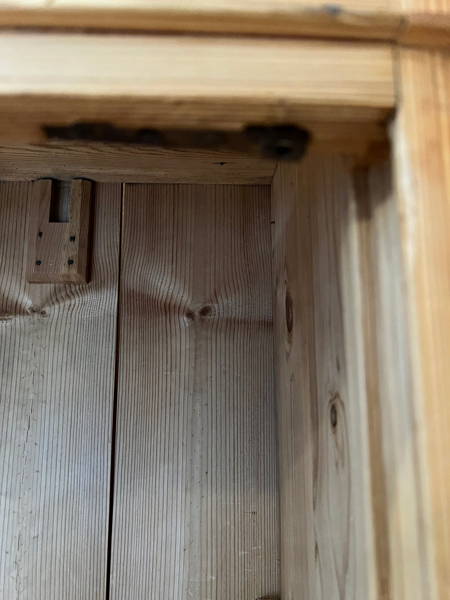 Narrow Antique Pine Cupboard/Armoire PD138-41