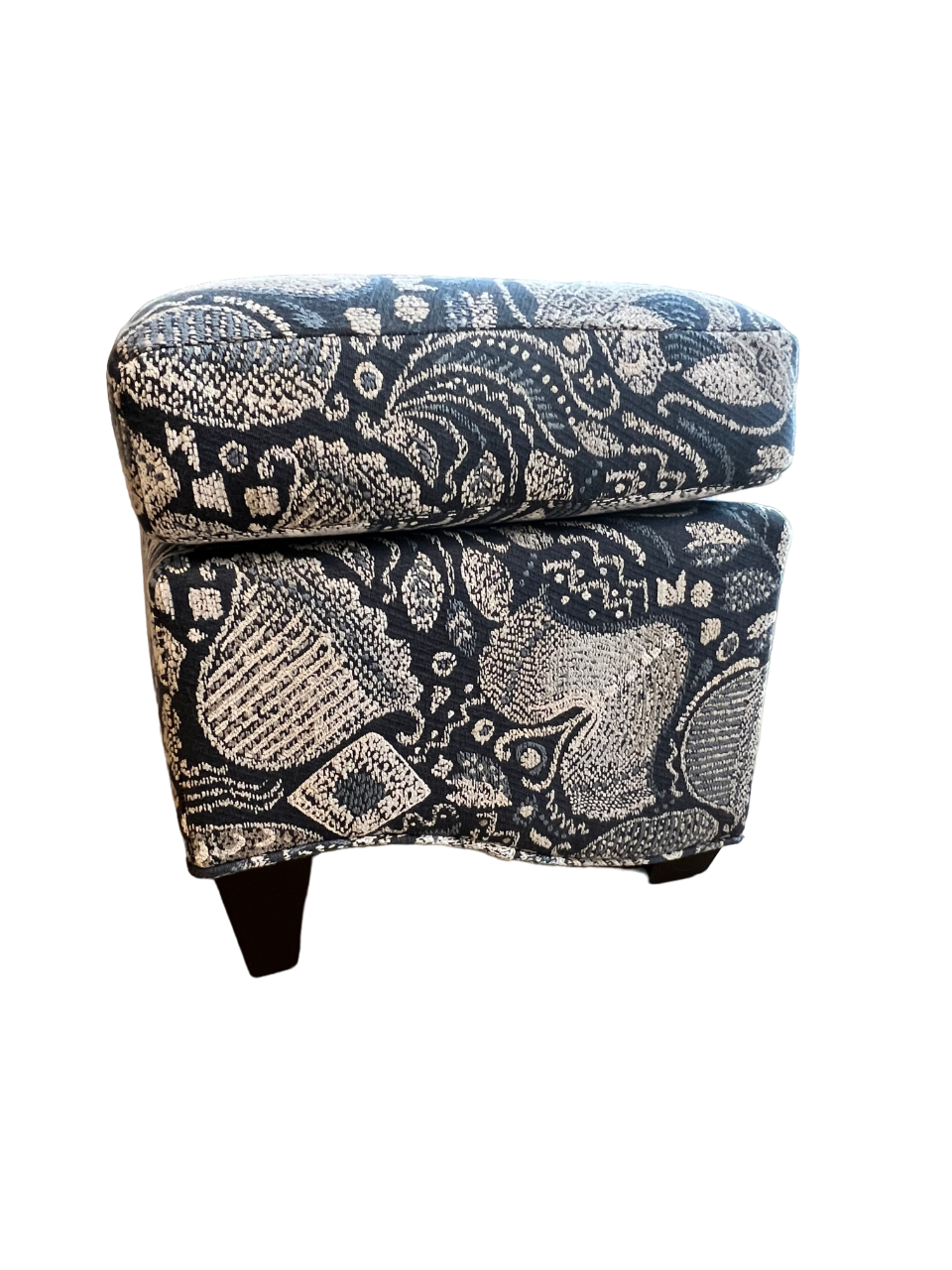 Norwalk Custom Whistler Floral Chair + Ottoman TH154-1