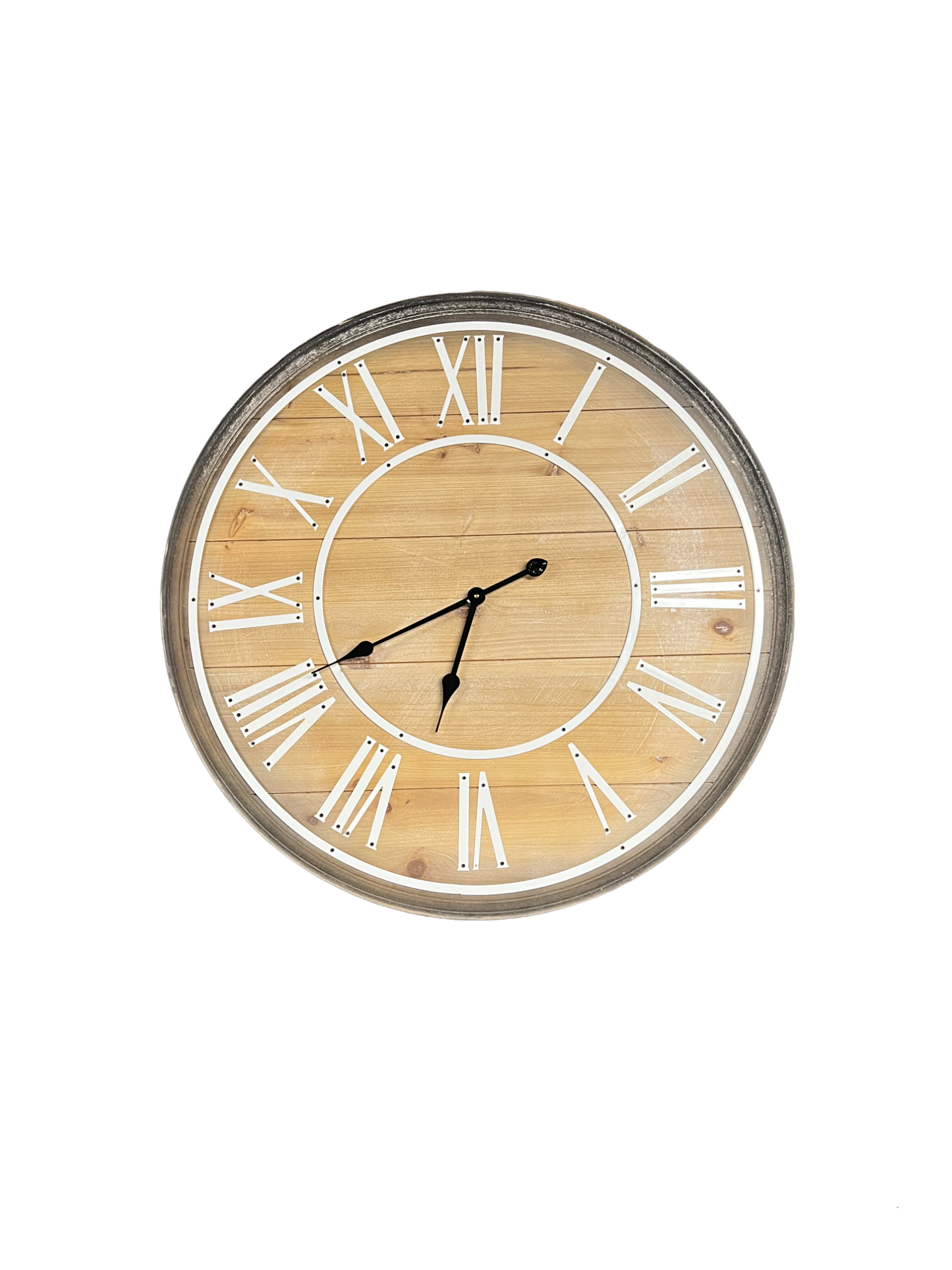 Round Wood Wall Clock JC155-2