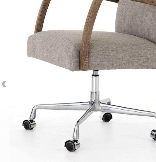 Four Hands Bryson Desk Chair in Savile Flannel HOP104-C02