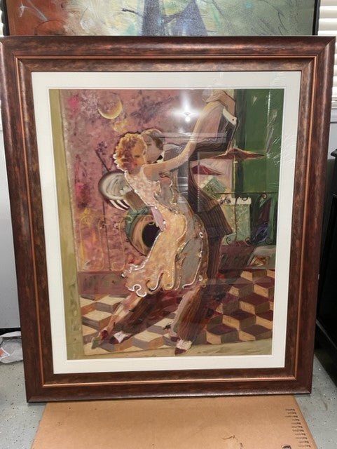 Tango IIi by Sabzi Limited Edition Hand Signed Giclee on Paper MA133-55