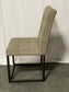 Set of 4 E&E Co. Grey Upholstered Dining Chairs HOP104-2-38